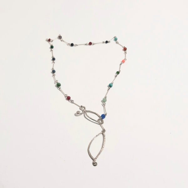 Mixed Stone Anatolian Motif Necklace