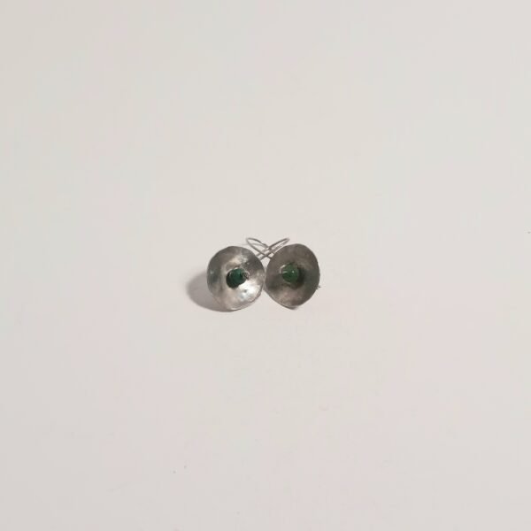 Jade Stone Cup Earring