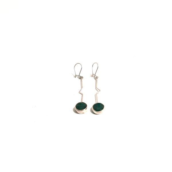 Dangle Zizgzag Earrings