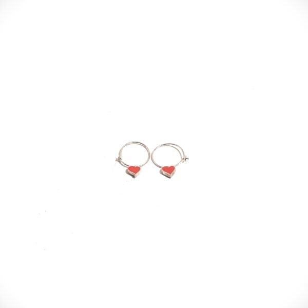 Red Heart Earrings