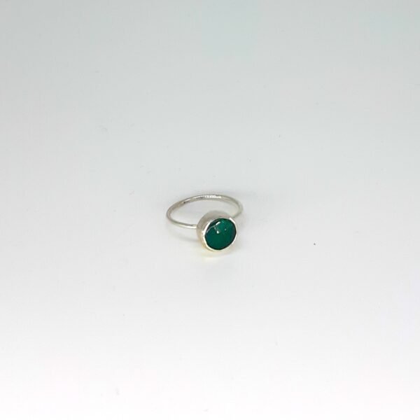 Jade Small Round Ring