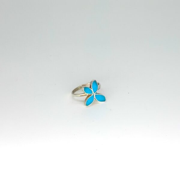 Turquoise Flower Ring