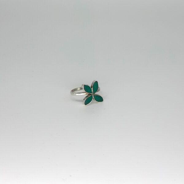 Green Flower Ring