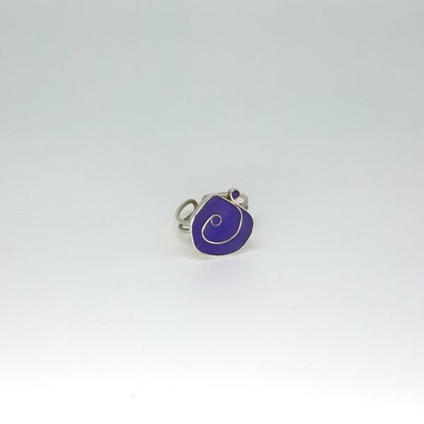 Purple Infinity Ring