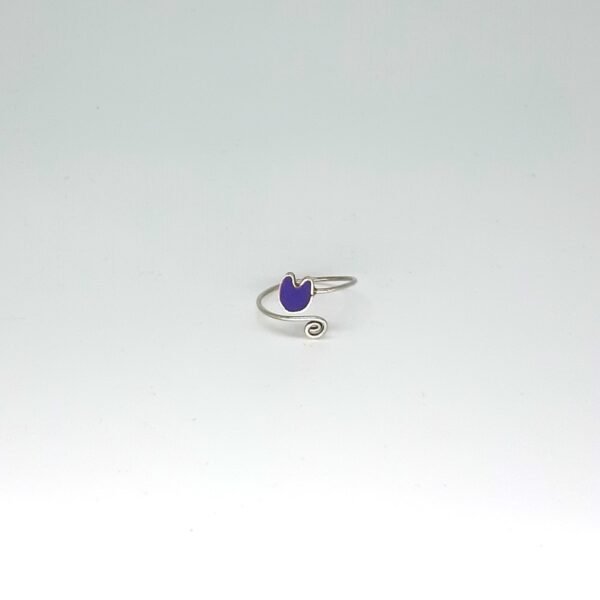 Purple Cat Ring