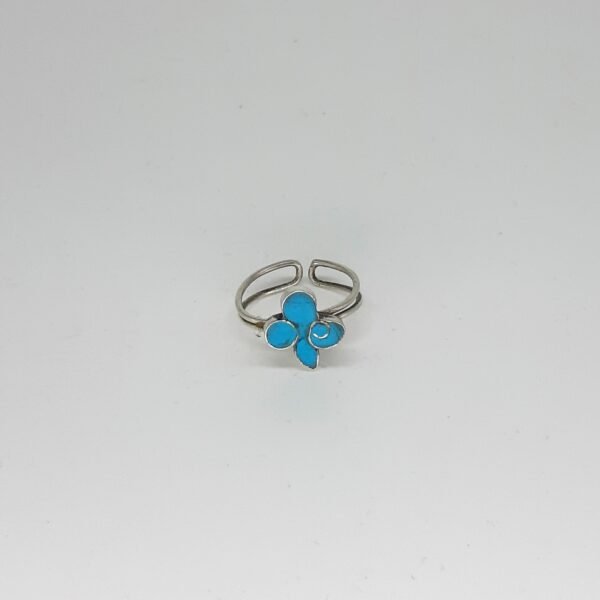 Turquoise Clover Ring